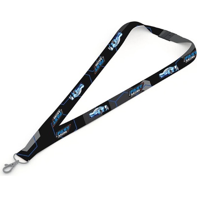 Snúrka na krk OXYBAG 9-20523NN Fast Racing s karabínkou