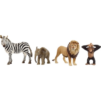 Schleich Фигури Schleich Wild Life - Стартов комплект Африка (42721-91375)
