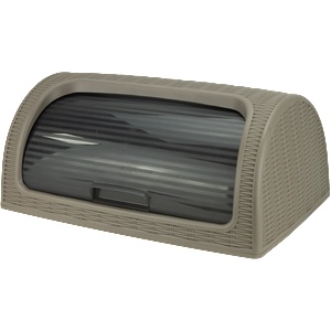 DUNYA DUNYA-Кутия за хляб 41.4x26.9xh18.1cm PVC РАТАН КАФЯВА (05330) (LIGHT BROWN/A. KAHVE) (0151550)