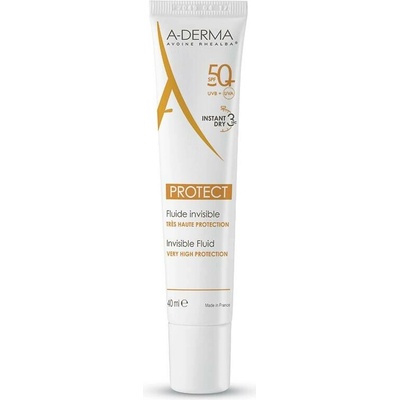 A-Derma Protect SPF50+ transparetní fluid 40 ml