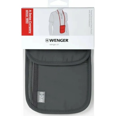 WENGER Bezpečnostní pouzdro na krk 606962 šedá