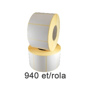 ZINTA Самозалепващи SGP етикети ZINTA 70х40 mm, 940 ет. /ролка (70X40X940-SGP)