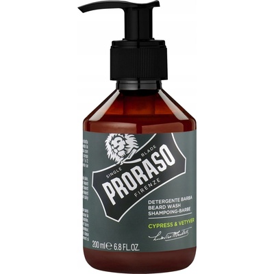 Proraso šampon na vousy Cypress and Vetyver 200 ml – Sleviste.cz