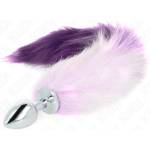 KINK Fox Tail with Metal Plug Purple