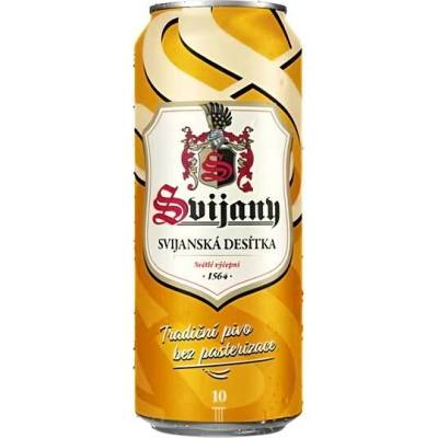 Svijany Svijanská Desítka 10° 4% 0,5 l (plech)