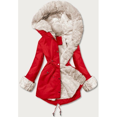 Dámská parka (5M763-270) červená