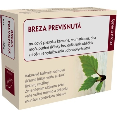 Hanus bylinné prípravky Breza previsnutá 40 g