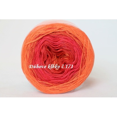 Duhové klubko grapefruit 900 m