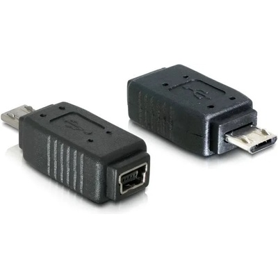 Delock microUSB B-USB Mini 5pin Converter 65063