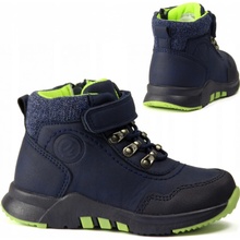 Dětské boty chlapecké kotníkové boty na suchý zip