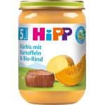 Hipp БИО пюре тиква с картофи и телешко 5м+ 190г