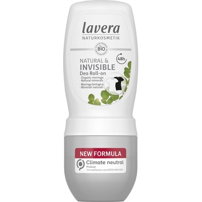 Lavera Рол-он дезодорант Natural & Invisible, 50 ml
