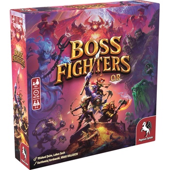 Pegasus Spiele Настолна игра Boss Fighters QR - Кооперативна (51270E)
