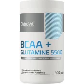 Image 1 of OstroVit BCAA + Glutamine 5500 mg [300 капсули]