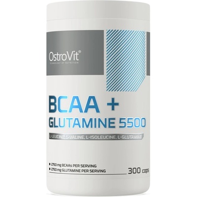 OstroVit BCAA + Glutamine 5500 mg [300 капсули]