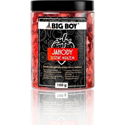 Big Boy Jahody plátky lyofilizovanej 100 g