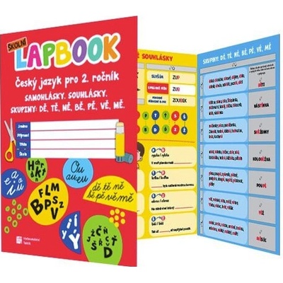 Školní lapbook - Samohlásky. Souhlásky - pro 2. ročník ZŠ