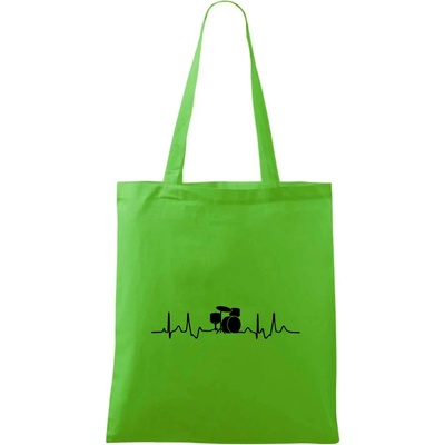 Bicie EKG Taška bavlnená 42 x 38 cm Apple Green