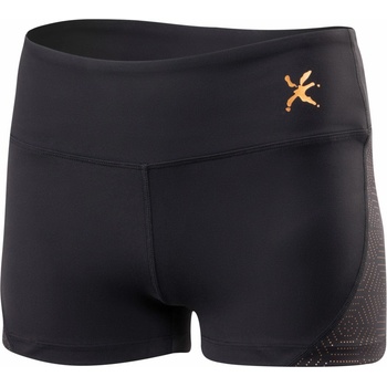 Klimatex Esenc dámske funkčné šortky čierna tmavo sivá hnedá