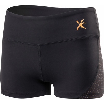 Klimatex Esenc dámske funkčné šortky čierna tmavo sivá hnedá