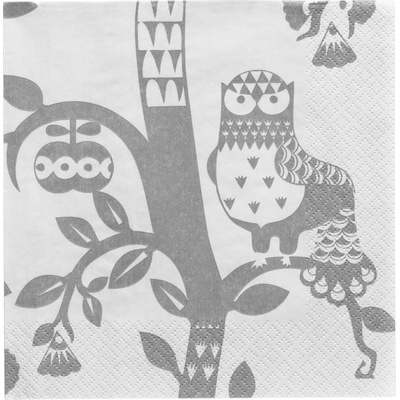 Iittala Хартиени салфетки Taika 33 см сиви (1063051)