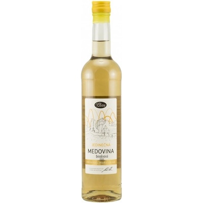 Pleva Medovina jedinečná broskvová mladá 0,5 l
