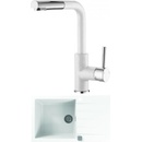 Sety kuchynských drezov a batérií Set Alveus Cadit 40 + Siros