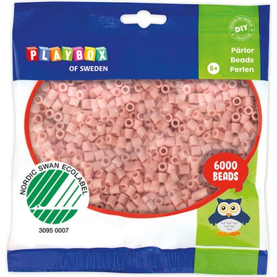 Playbox Zažehlovací korálky - 6 000 ks - tělové