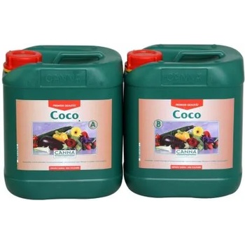 CANNA Coco Nutrient Part A+B 5L - минерален тор за растеж и цъфтеж в кокос