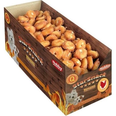 Nobby Pet Shop Gmbh Nobby StarSnack Barbecue Biscuit Donut Chicken MINI 3,12 kg ca.300x