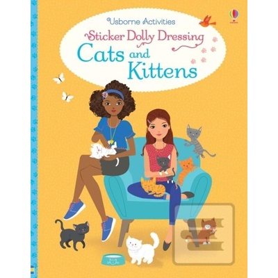 Sticker Dolly Dressing Cats and Kittens
