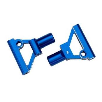 Traxxas предно долно алуминиево рамо на шасито синьо (чифт)