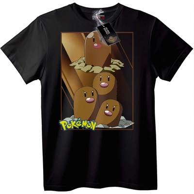 NOONEBRAND Тениска Pokémon Dugtrio - XL, White