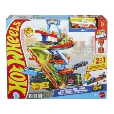 Hot Wheels City garáž stunt garage JHL94 TV