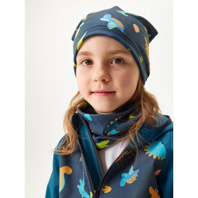 Dětský nákrčník z fleecu Basic Dinosauři