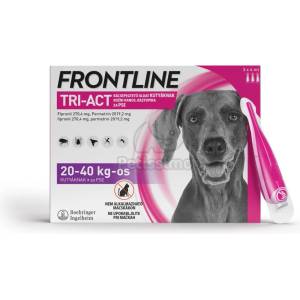 Frontline Tri-Act спот он за кучета кучета между 20-40 кг