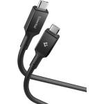 Spigen Кабел за данни SPIGEN ESSENTIAL EB24012CC Type-C - Type-C, 120 см, ЧЕРЕН ACA09461 (ACA09461)