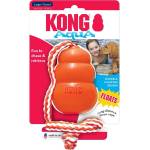 KONG Cool Aqua Large - Кучешка играчка за дърпане и дъвчене с въже
