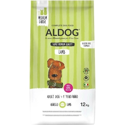 Aldog Adult Monoprotein Medium & Maxi Lamb and Rice 12 kg