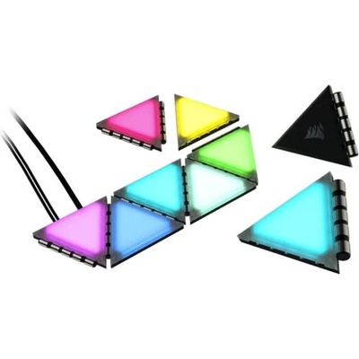 Corsair iCUE LC100 Smart Case Lighting Triangles, Starter Kit (CL-9011114-WW)