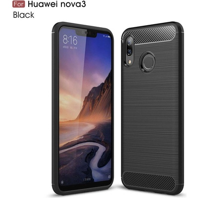 Pouzdro HUAWEI NOVA 3 - PREMIUM CARBON gelové - černé – Zboží Živě