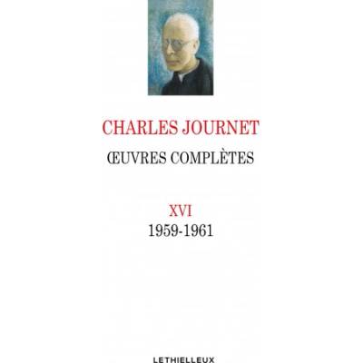 Oeuvres complètes XVI | Charles Journet