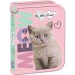 St. Majewski My Little Friend Fluffy Kitty ученически несесер с 1 цип