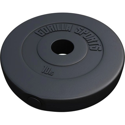 Gorilla Sports plast 10 kg 330 mm