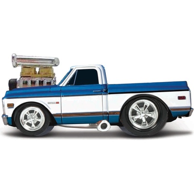 Maisto Muscle Machines 1972 Chevrolet C10 Pickup modro-bílá 1:64101215567