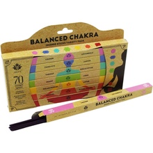 Balanced Chakra Sada vonných tyčinek 7 x 10 ks
