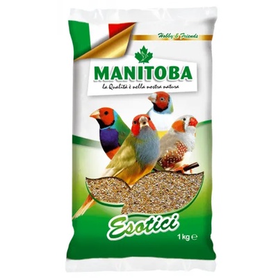 MANITOBA Esotici ХРАНА ЗА ЕКЗОТИЧНИ ПТИЧКИ, 1 кг, manitoba - Италия, 60401