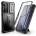 Tech-Protect Kevlar Cam Plus Case - удароустойчив хибриден кейс за Samsung Galaxy S25 Plus (черен)