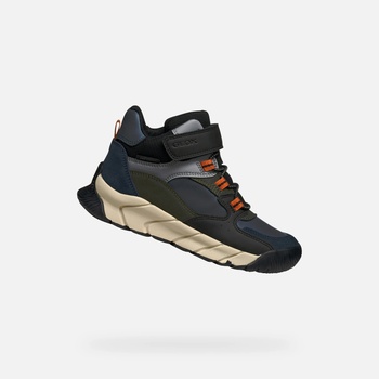 Geox Тъмносини момчешки високи обувки Geox Flexyper Pro Boy B Geox | Sin | Момчешки | 32