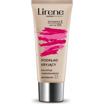 Lirene Vitamin E krycí fluidný make-up 22 Natural 30 ml